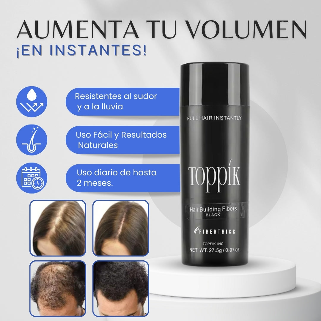Fibras Capilares TOPPIK™ - Volumen al instante