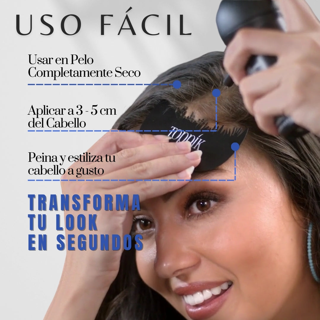 Fibras Capilares TOPPIK™ - Volumen al instante