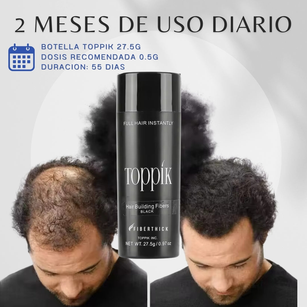 Fibras Capilares TOPPIK™ - Volumen al instante