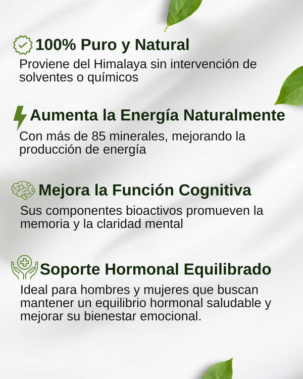 SHILAJIT MAX 8 EN 1 Fortificado SUBE TU TESTOSTERONA !