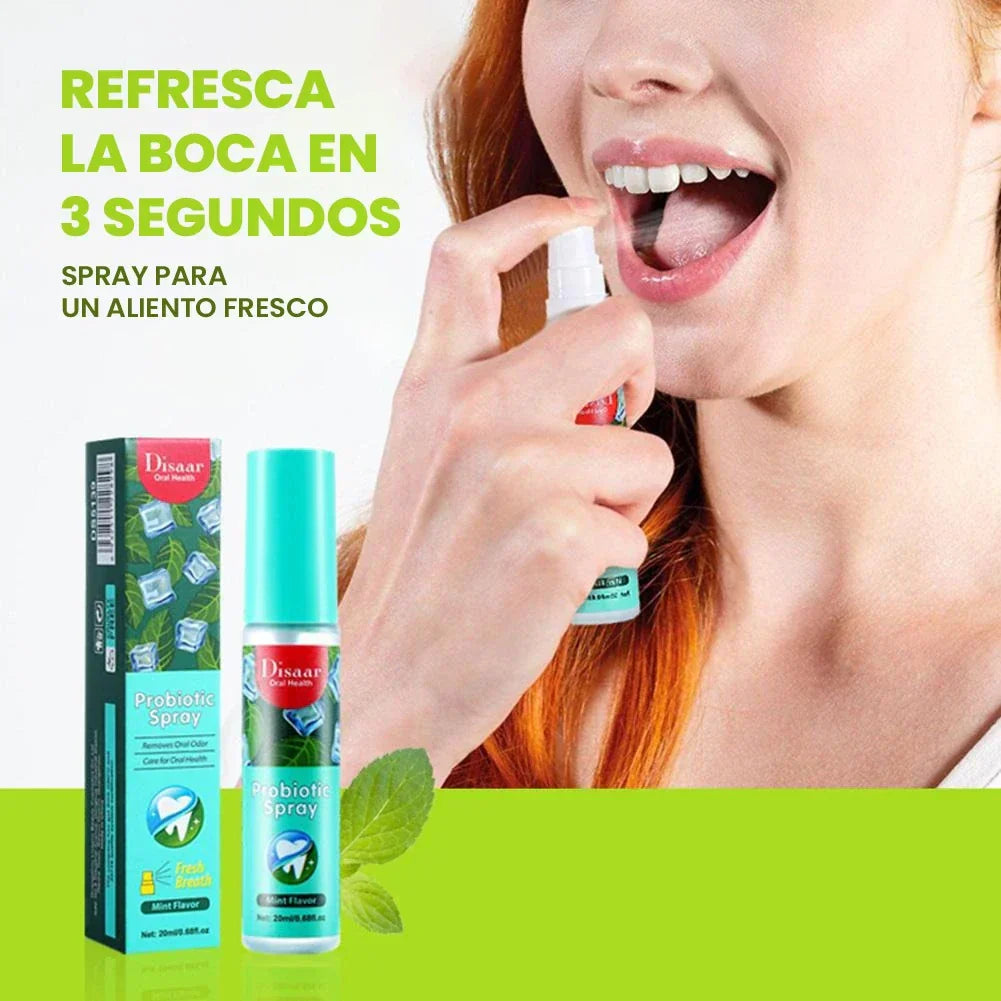 FreshBreath™ - Spray Probiótico para el Mal aliento